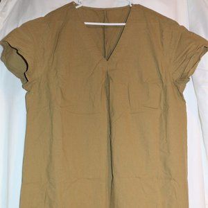 Long Tan Maxi Dress
